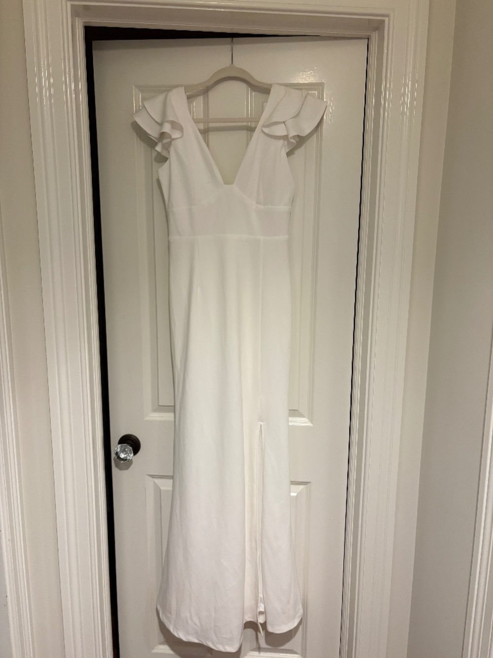 Long White Formal Dress